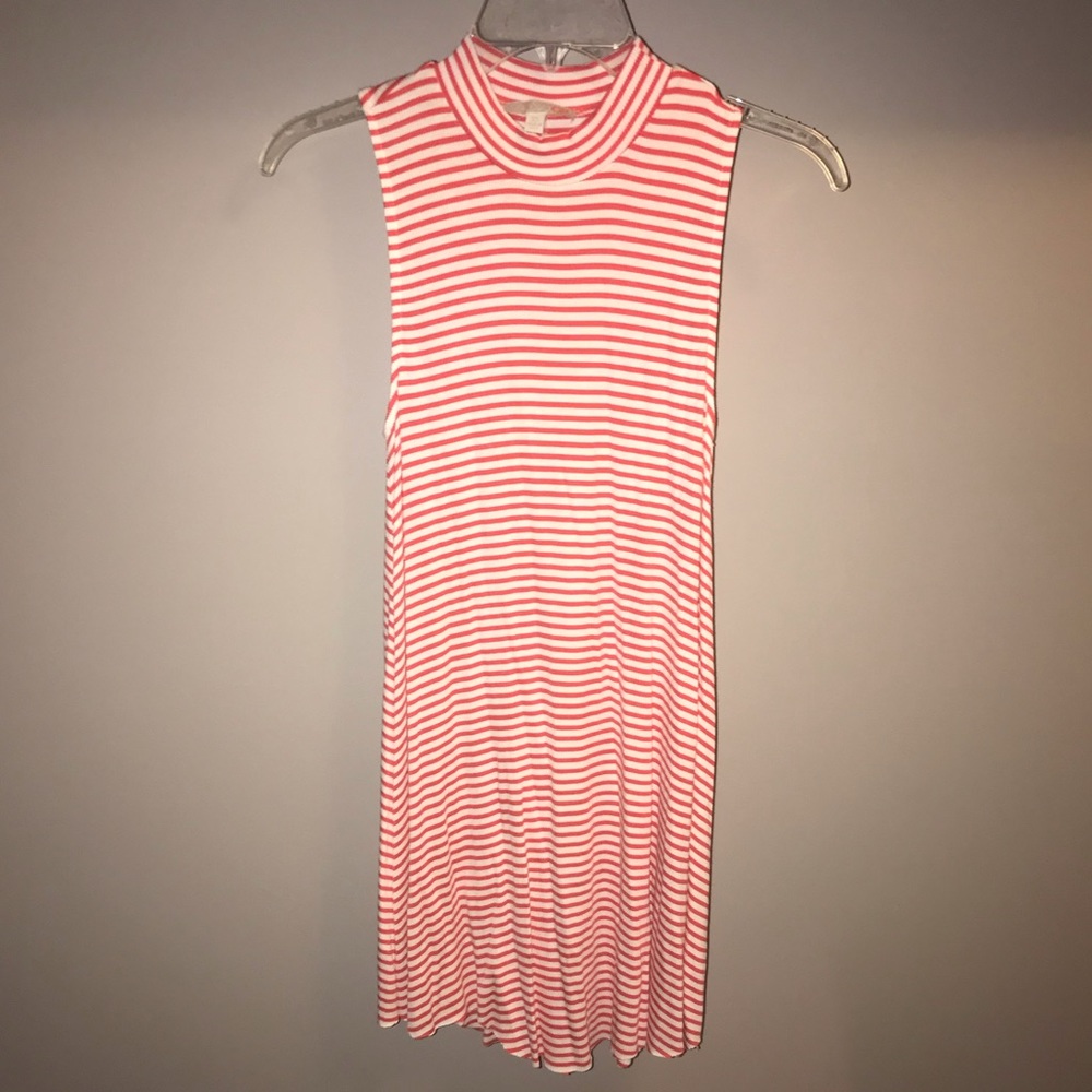 Cute striped sleeveless dress❤️